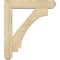 Ekena Millwork Imperial Craftsman Rough Sawn Bracket w/ Offset Brace, Douglas Fir, 6"W x 26"D x 30"H BKT0604X26X30IMP04RDF - alternate 4
